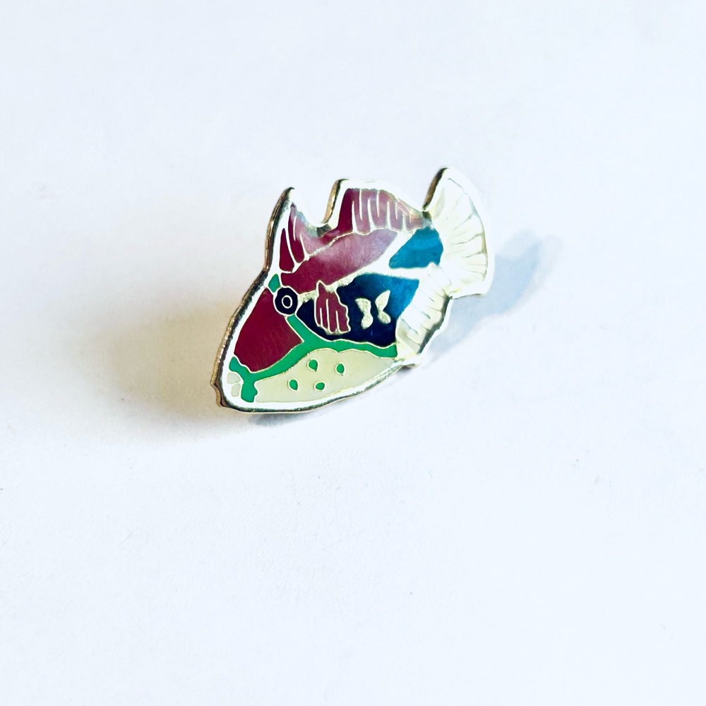 Colorful Fish Enamel Pin - Picture 4 of 6